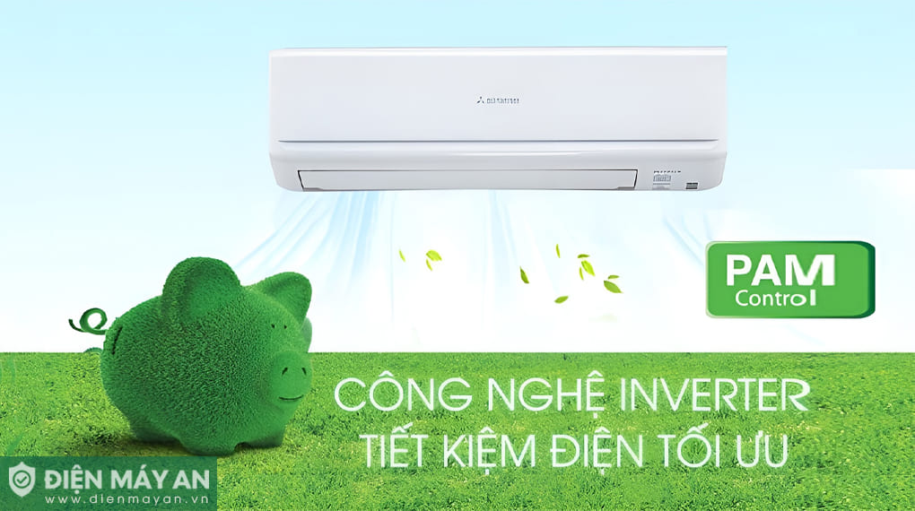 Điều hòa Mitsubishi Heavy Inverter 18000 BTU 2 chiều SRK50ZSPS-W5